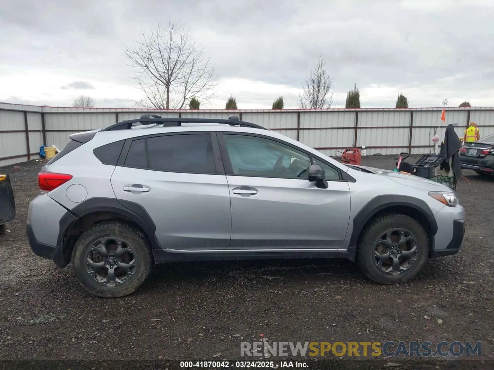 14 fotografías del automóvil dañado JF2GTHSC1MH226682 SUBARU CROSSTREK 2021