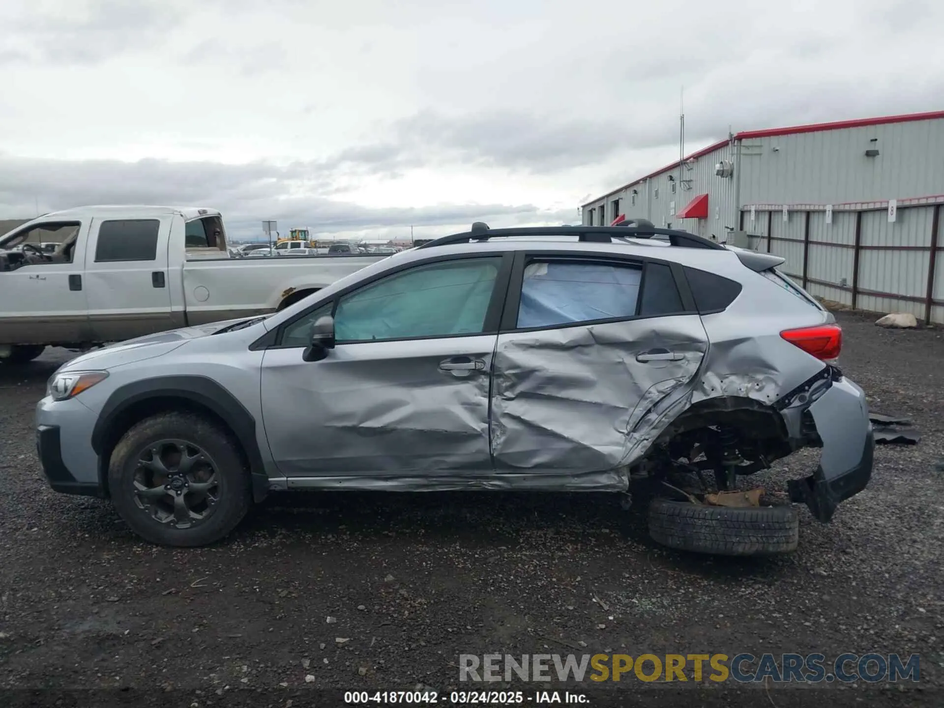 15 fotografías del automóvil dañado JF2GTHSC1MH226682 SUBARU CROSSTREK 2021