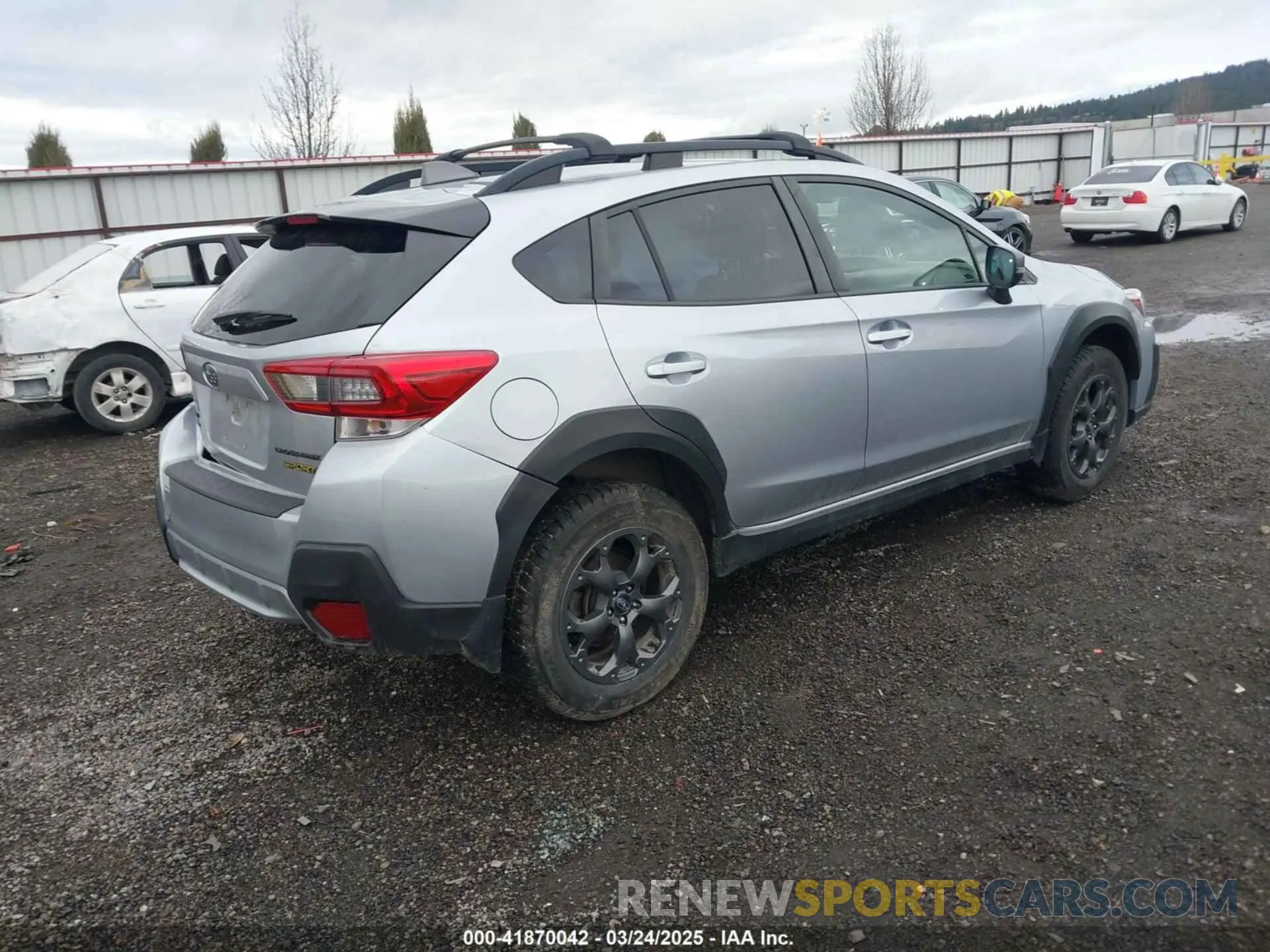 4 fotografías del automóvil dañado JF2GTHSC1MH226682 SUBARU CROSSTREK 2021