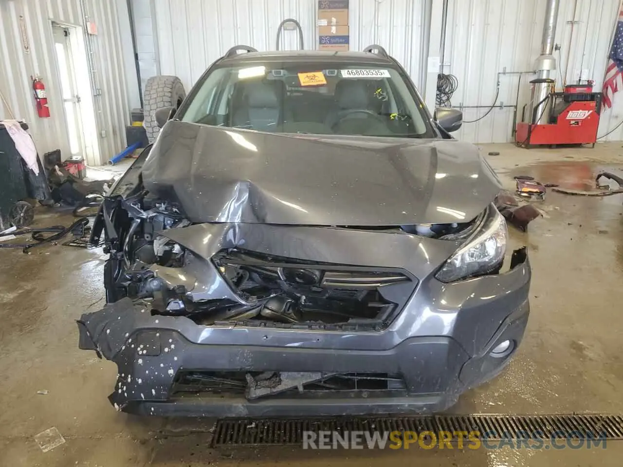 5 fotografías del automóvil dañado JF2GTHSC1MH248536 SUBARU CROSSTREK 2021