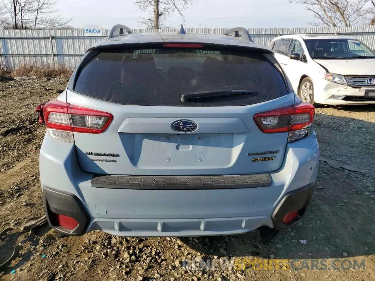 6 fotografías del automóvil dañado JF2GTHSC1MH283738 SUBARU CROSSTREK 2021