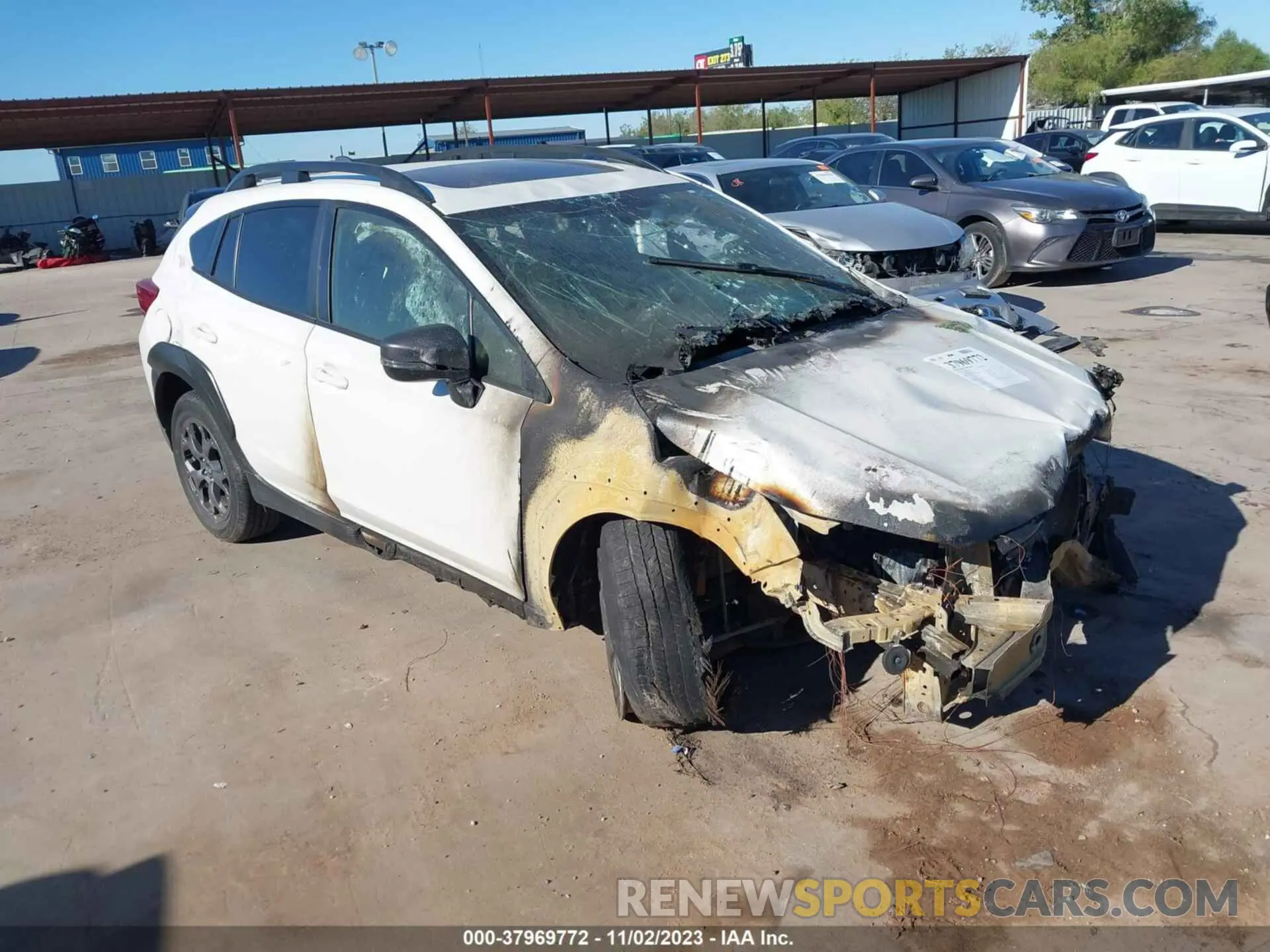 1 fotografías del automóvil dañado JF2GTHSC1MH651707 SUBARU CROSSTREK 2021