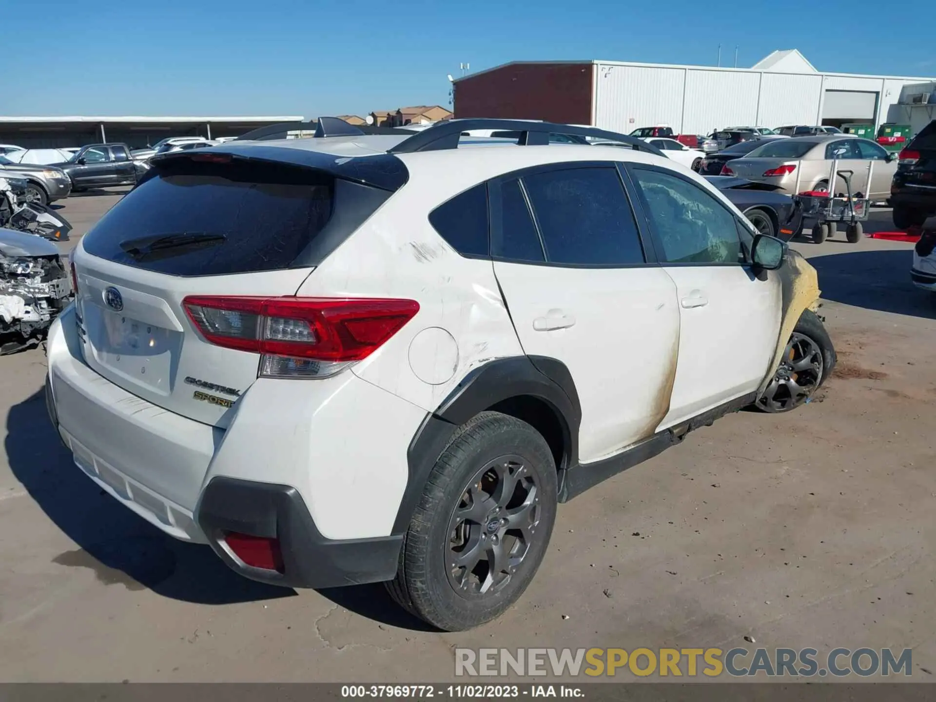 4 fotografías del automóvil dañado JF2GTHSC1MH651707 SUBARU CROSSTREK 2021