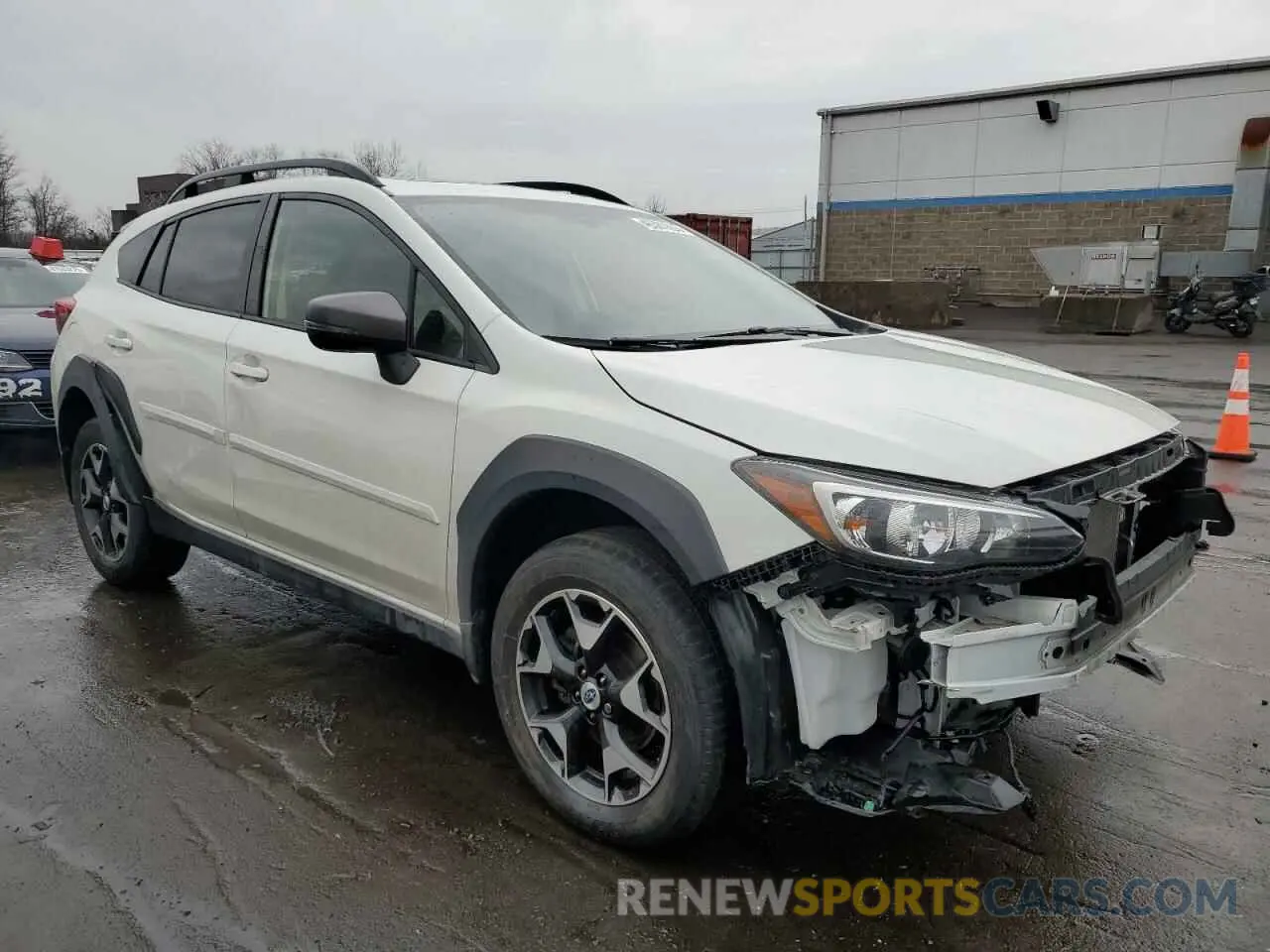 4 fotografías del automóvil dañado JF2GTHSC1MH655806 SUBARU CROSSTREK 2021