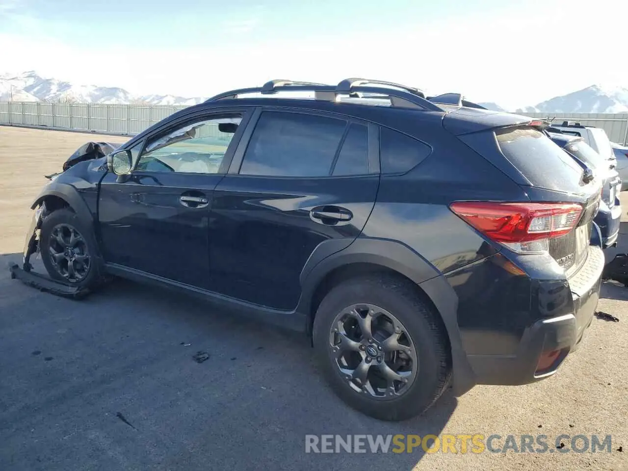 2 fotografías del automóvil dañado JF2GTHSC2MH300644 SUBARU CROSSTREK 2021