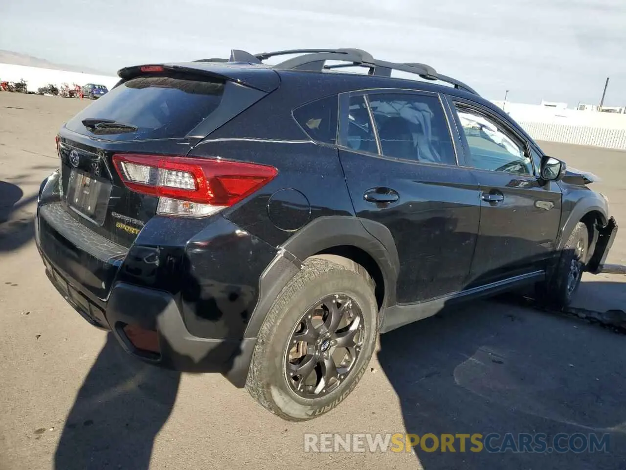 3 fotografías del automóvil dañado JF2GTHSC2MH300644 SUBARU CROSSTREK 2021