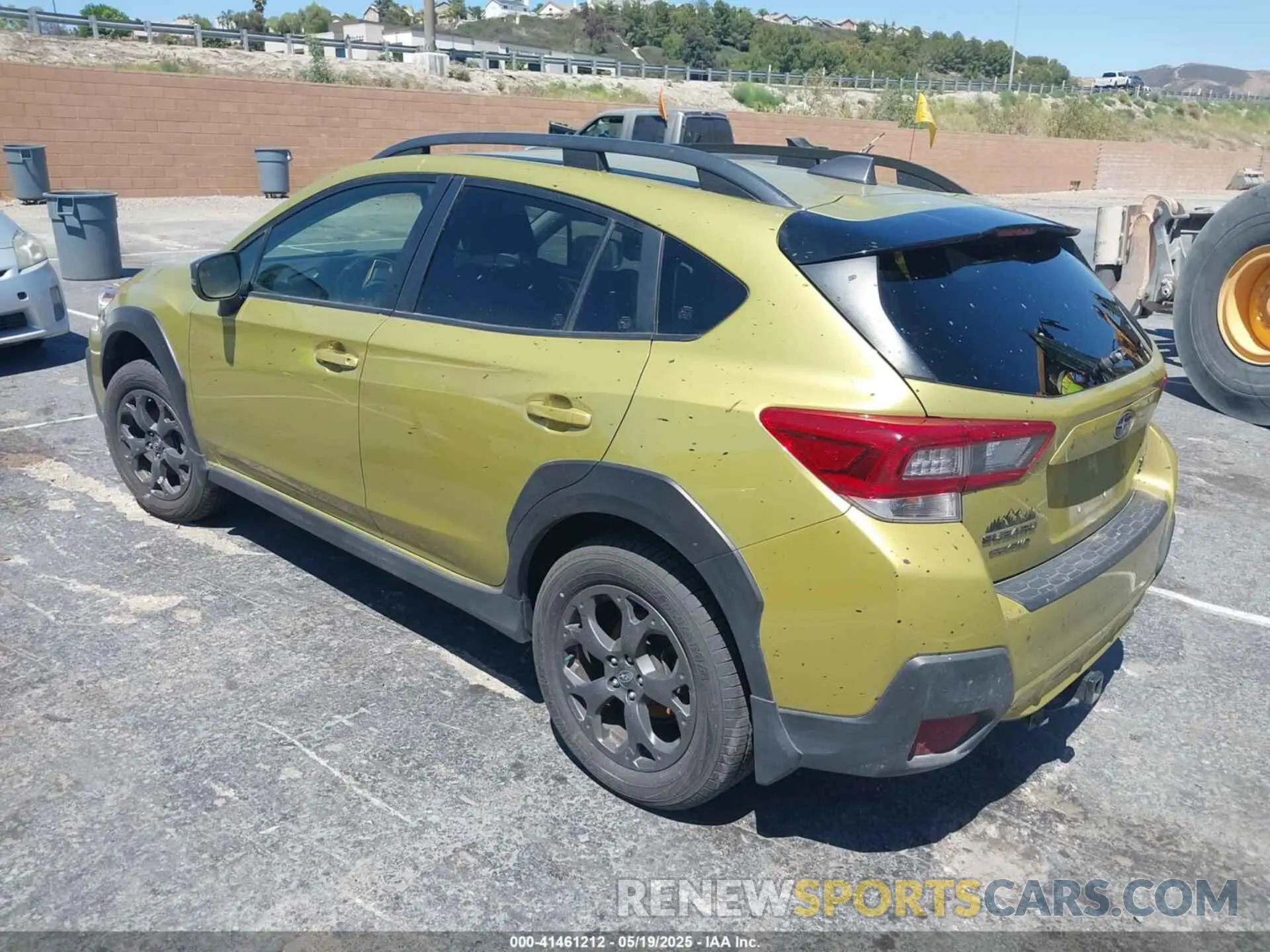 3 fotografías del automóvil dañado JF2GTHSC3MH238378 SUBARU CROSSTREK 2021