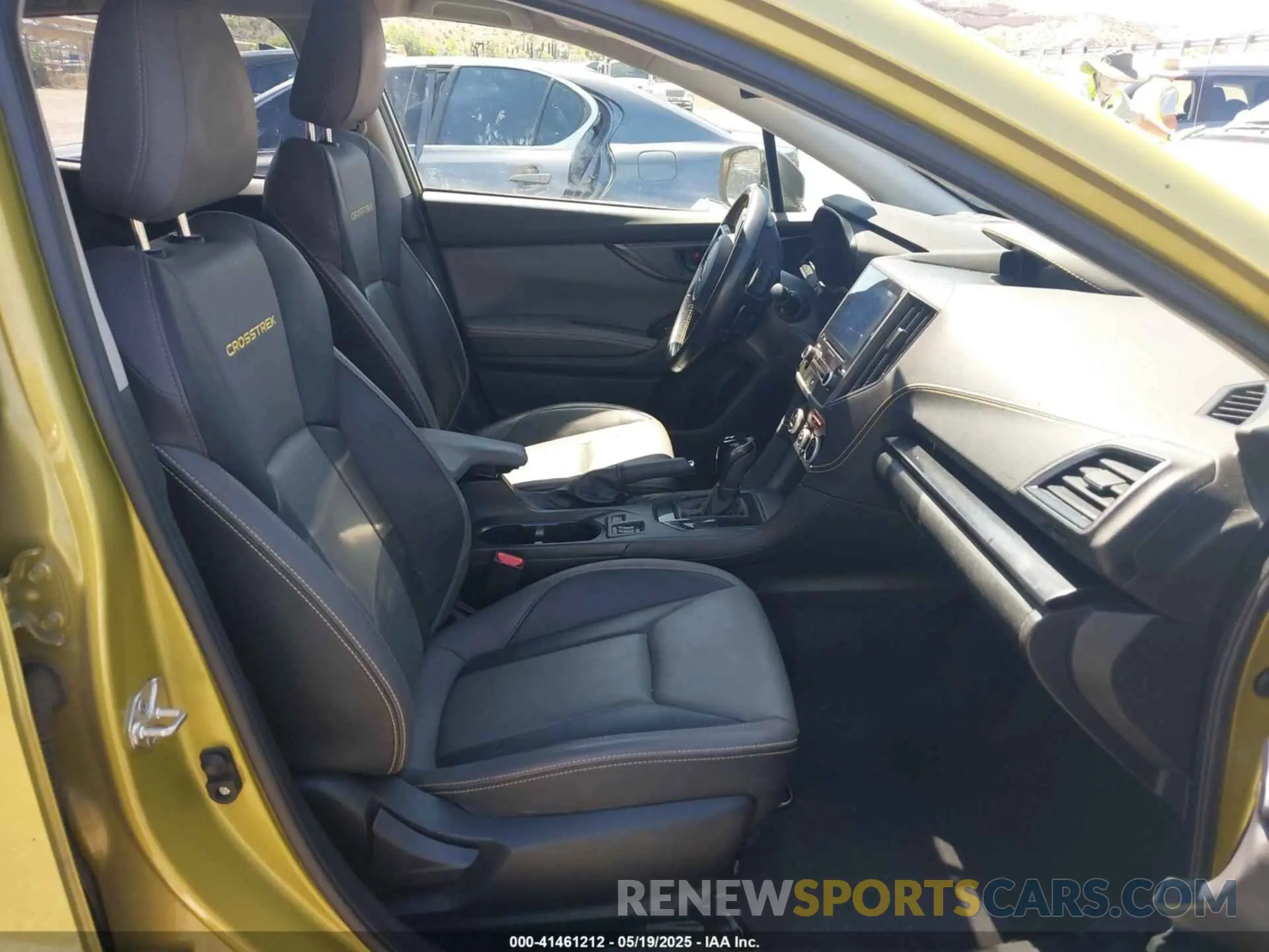 5 fotografías del automóvil dañado JF2GTHSC3MH238378 SUBARU CROSSTREK 2021