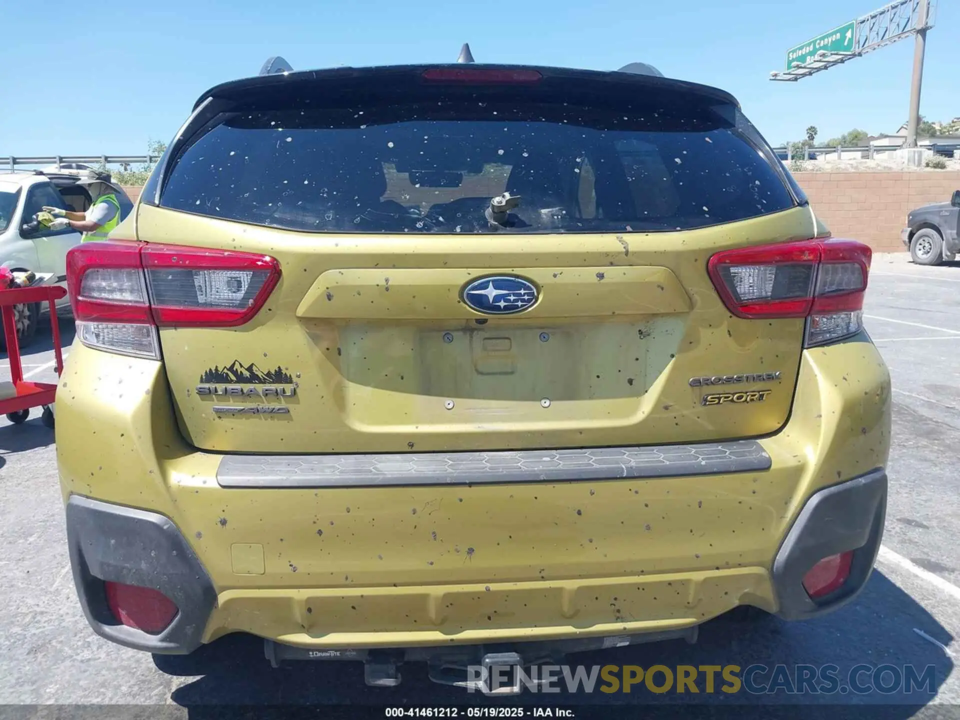 6 fotografías del automóvil dañado JF2GTHSC3MH238378 SUBARU CROSSTREK 2021