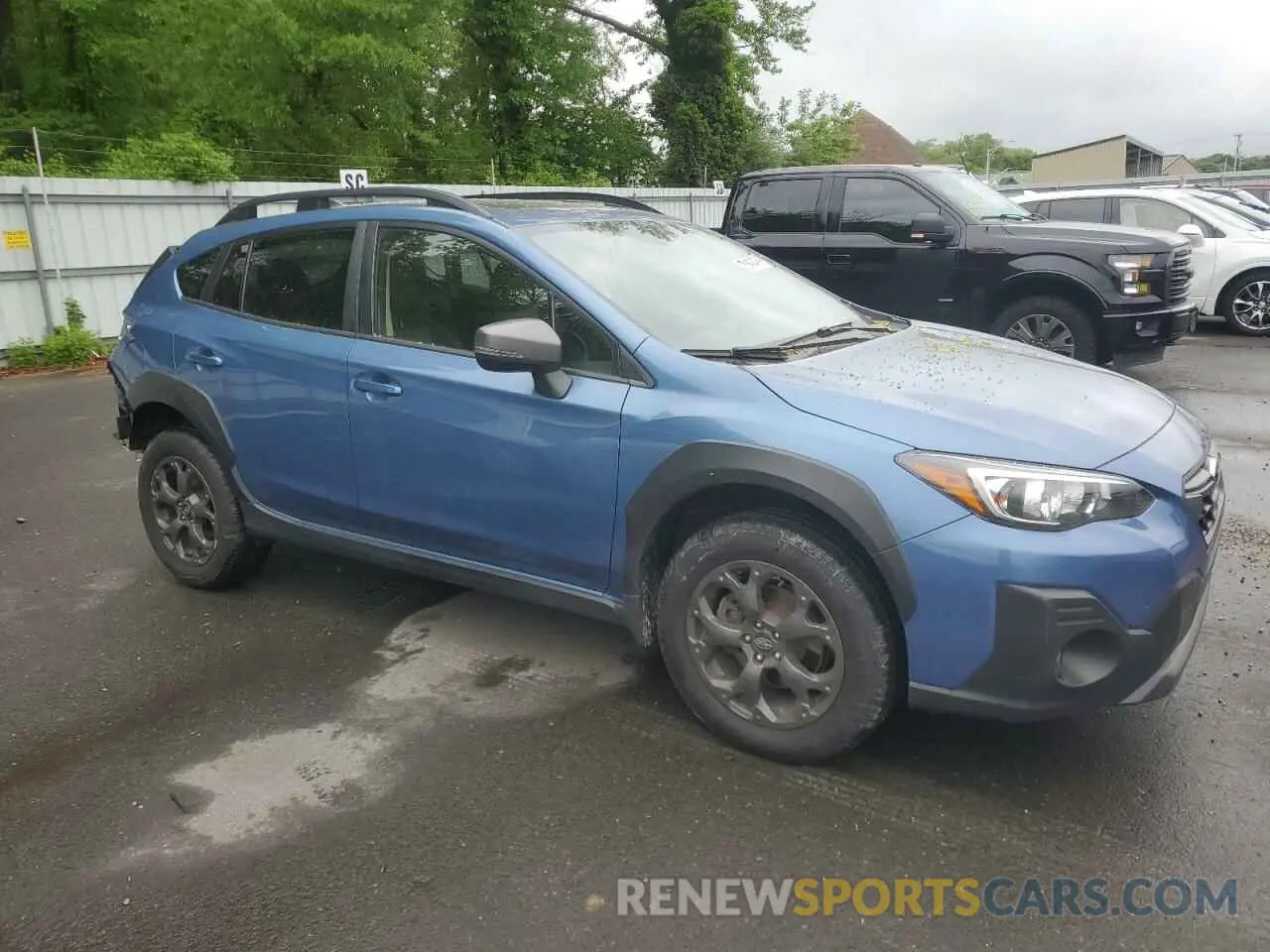 4 fotografías del automóvil dañado JF2GTHSC3MH386773 SUBARU CROSSTREK 2021