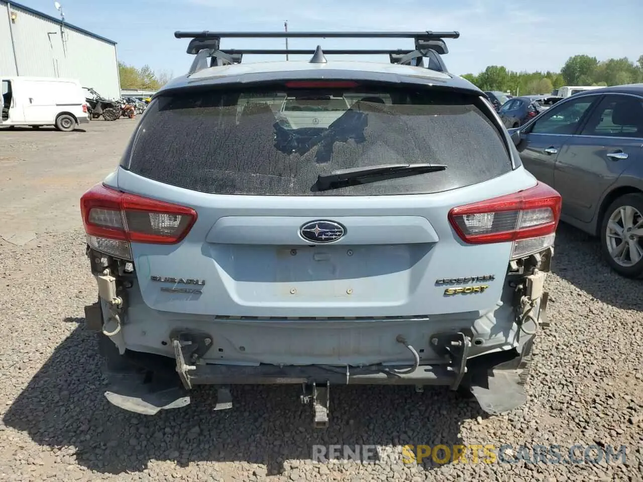 6 fotografías del automóvil dañado JF2GTHSC4MH227860 SUBARU CROSSTREK 2021