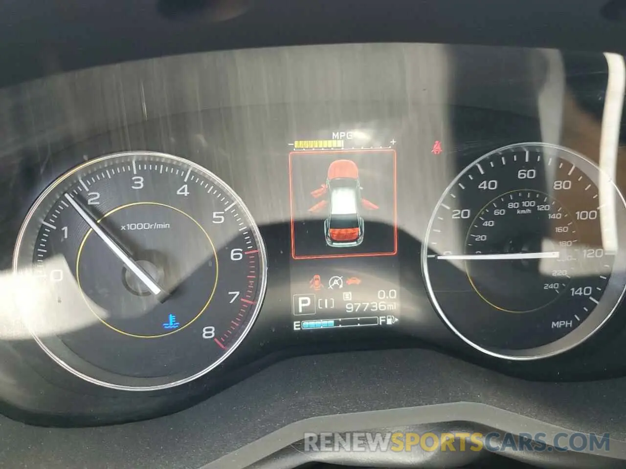 9 fotografías del automóvil dañado JF2GTHSC4MH227860 SUBARU CROSSTREK 2021