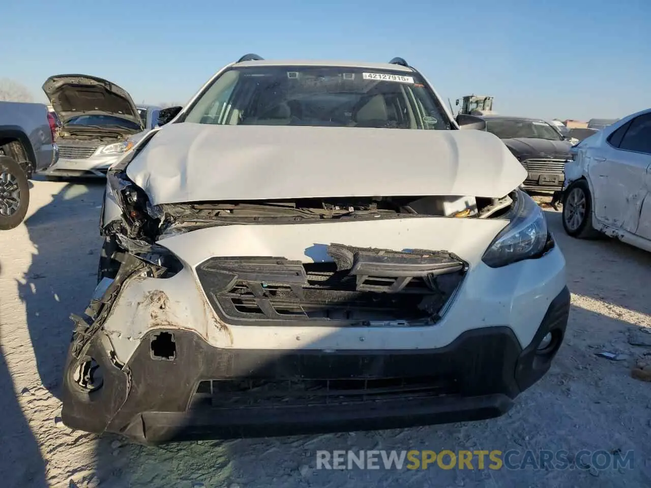 5 fotografías del automóvil dañado JF2GTHSC4MH240186 SUBARU CROSSTREK 2021