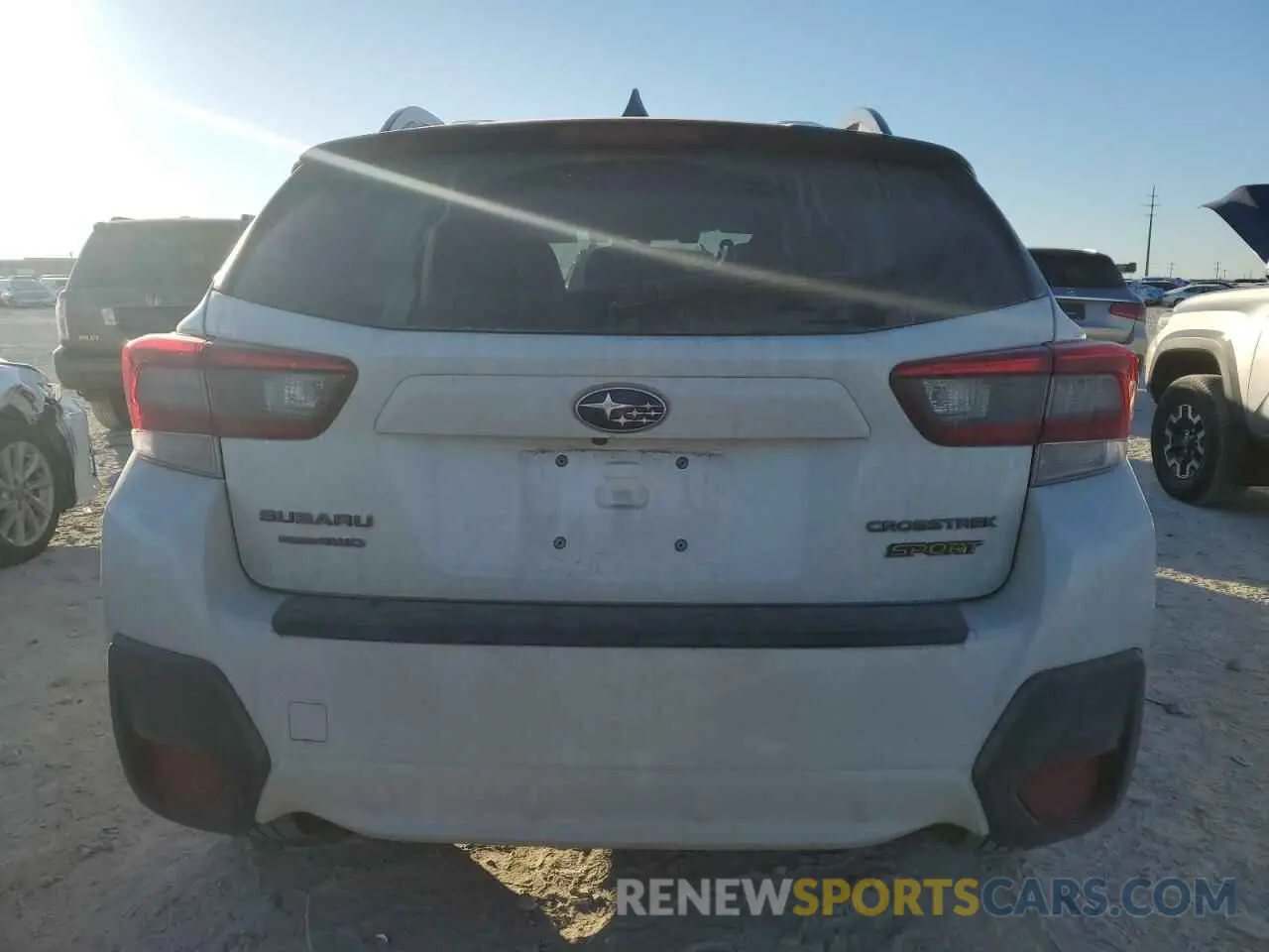6 fotografías del automóvil dañado JF2GTHSC4MH240186 SUBARU CROSSTREK 2021
