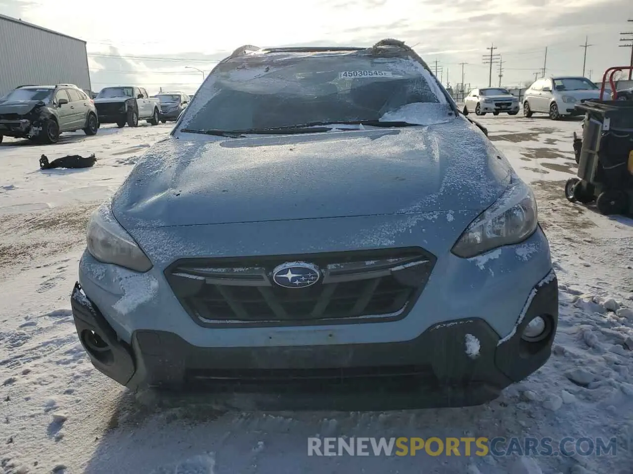 5 fotografías del automóvil dañado JF2GTHSC4MH357895 SUBARU CROSSTREK 2021