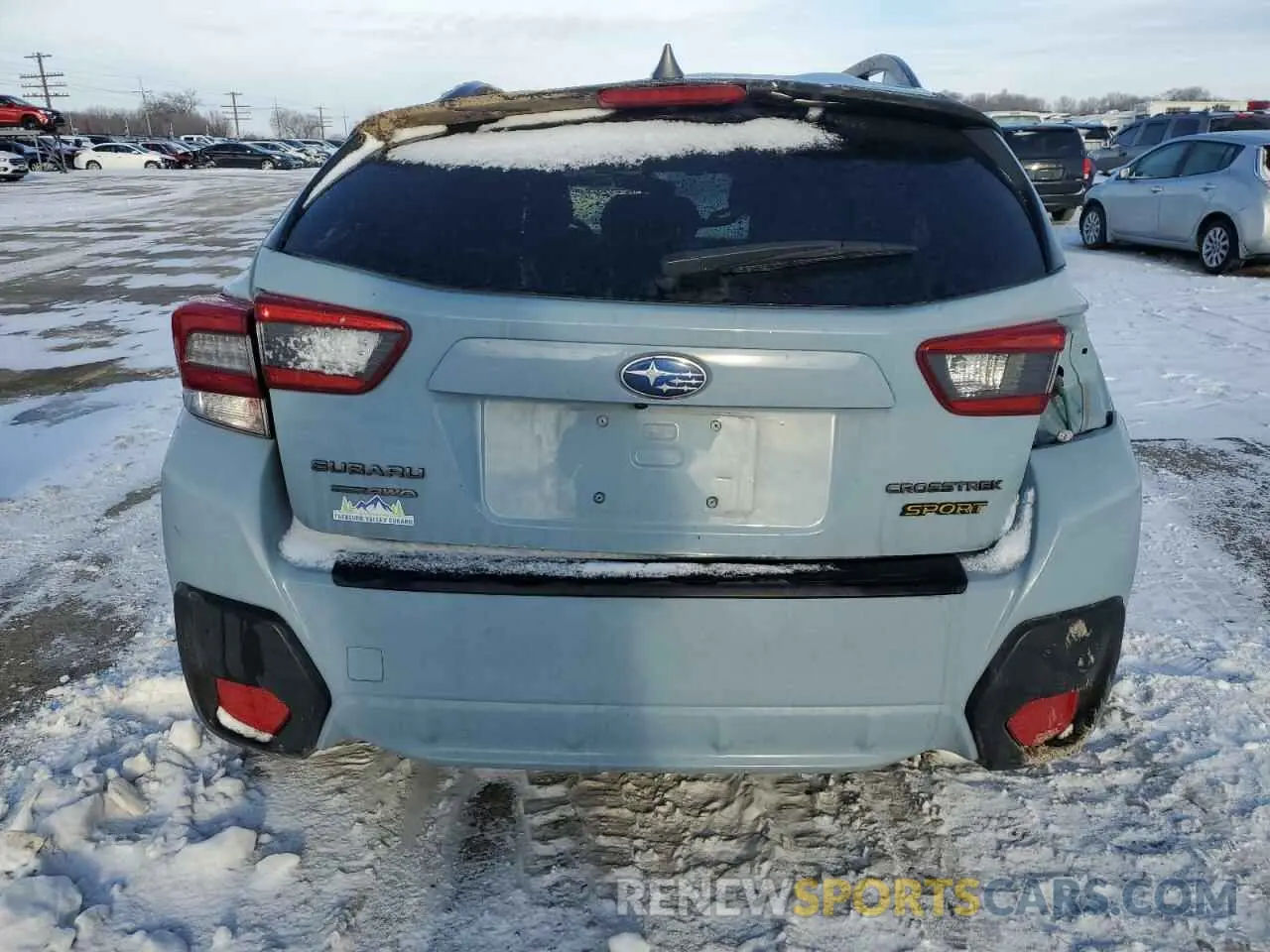 6 fotografías del automóvil dañado JF2GTHSC4MH357895 SUBARU CROSSTREK 2021