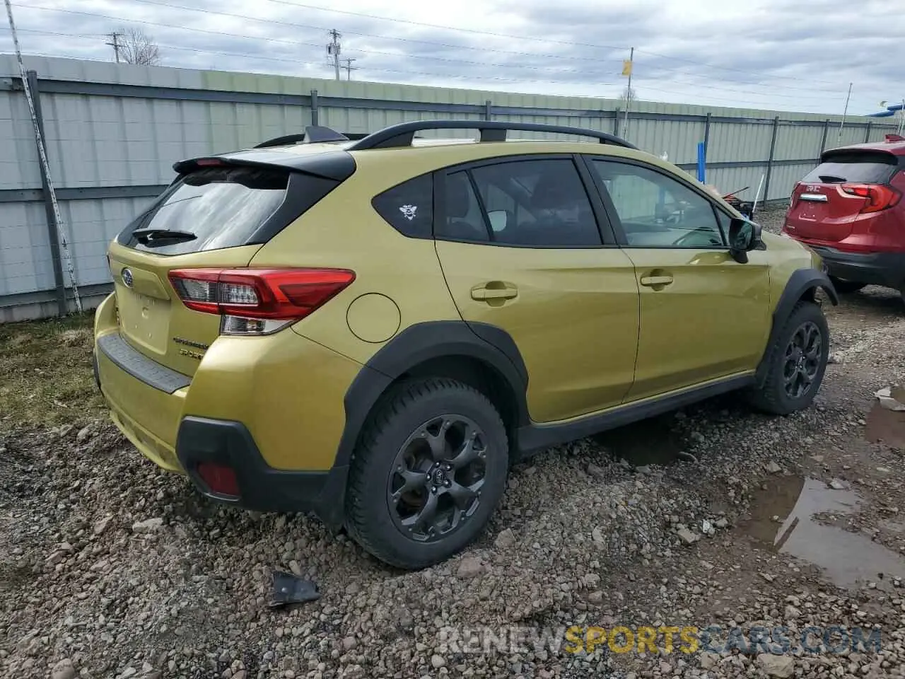 3 fotografías del automóvil dañado JF2GTHSC5MH239029 SUBARU CROSSTREK 2021