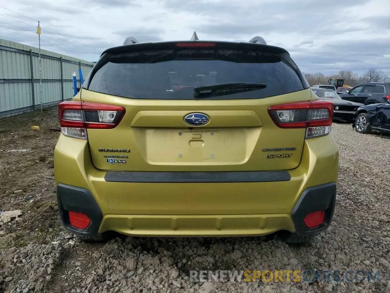 6 fotografías del automóvil dañado JF2GTHSC5MH239029 SUBARU CROSSTREK 2021