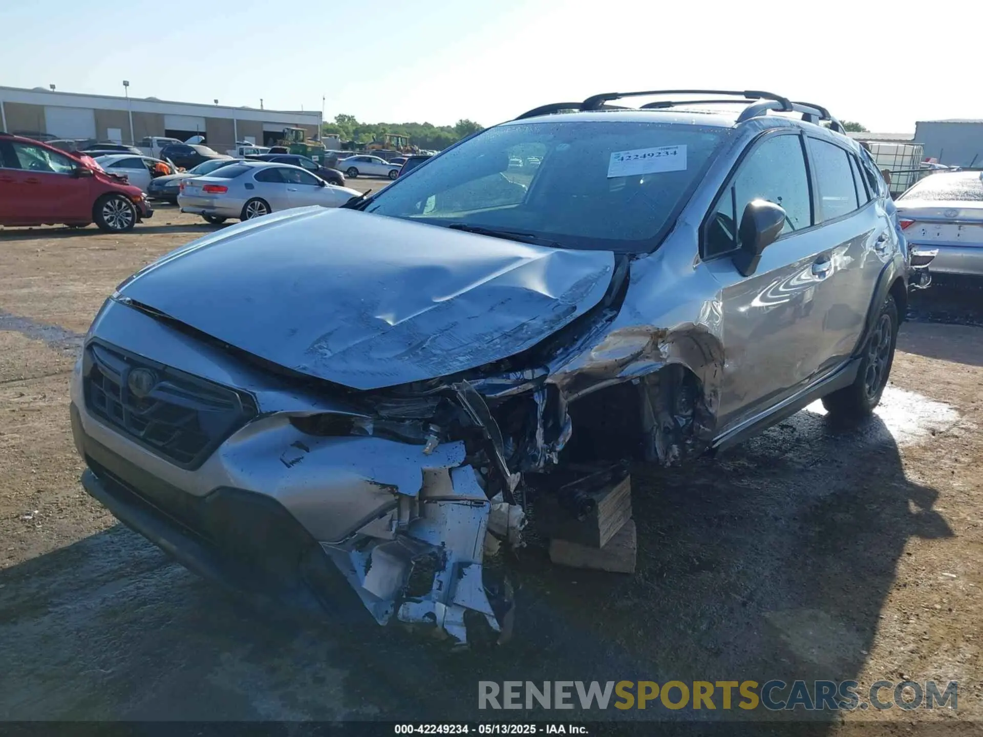 2 fotografías del automóvil dañado JF2GTHSC6MH222708 SUBARU CROSSTREK 2021