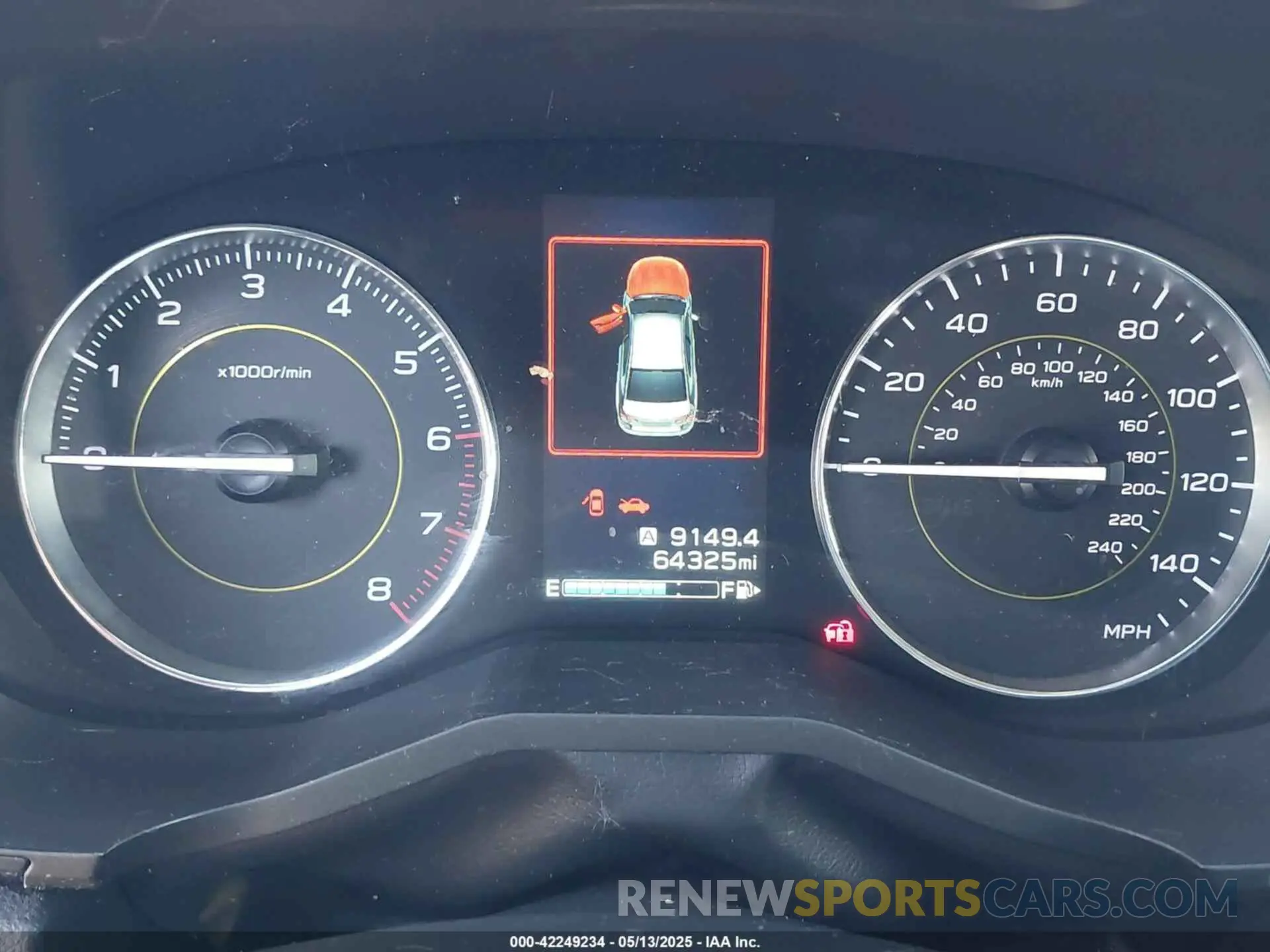 7 fotografías del automóvil dañado JF2GTHSC6MH222708 SUBARU CROSSTREK 2021