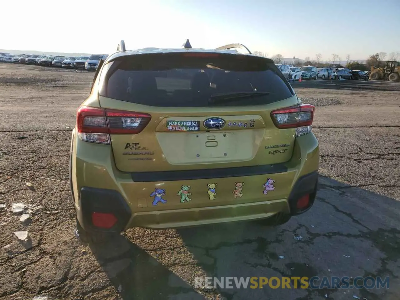 6 fotografías del automóvil dañado JF2GTHSC6MH285730 SUBARU CROSSTREK 2021