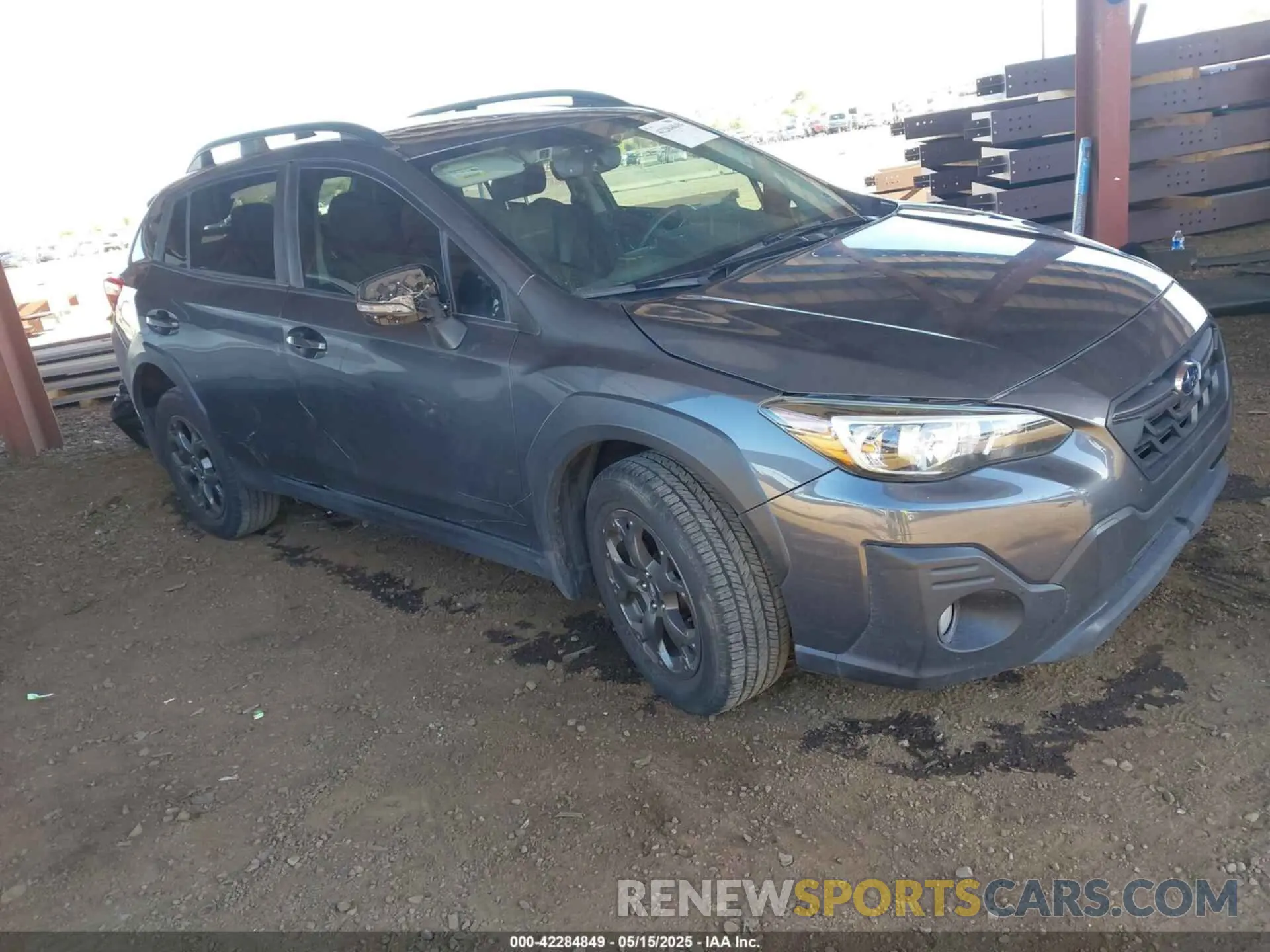 1 fotografías del automóvil dañado JF2GTHSC6MH300596 SUBARU CROSSTREK 2021