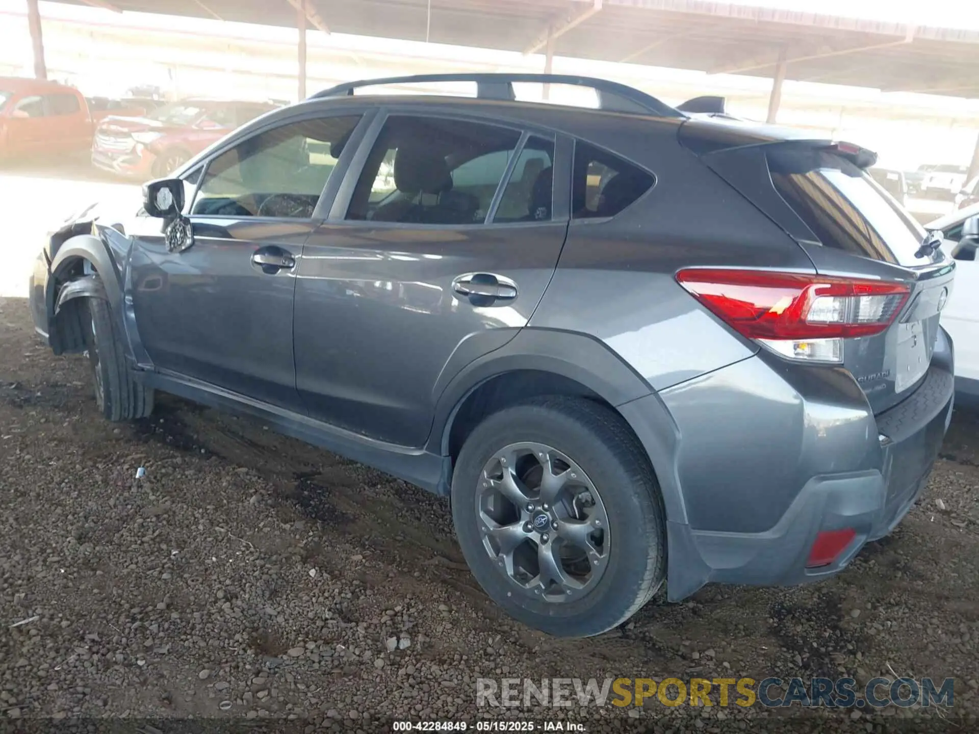 3 fotografías del automóvil dañado JF2GTHSC6MH300596 SUBARU CROSSTREK 2021