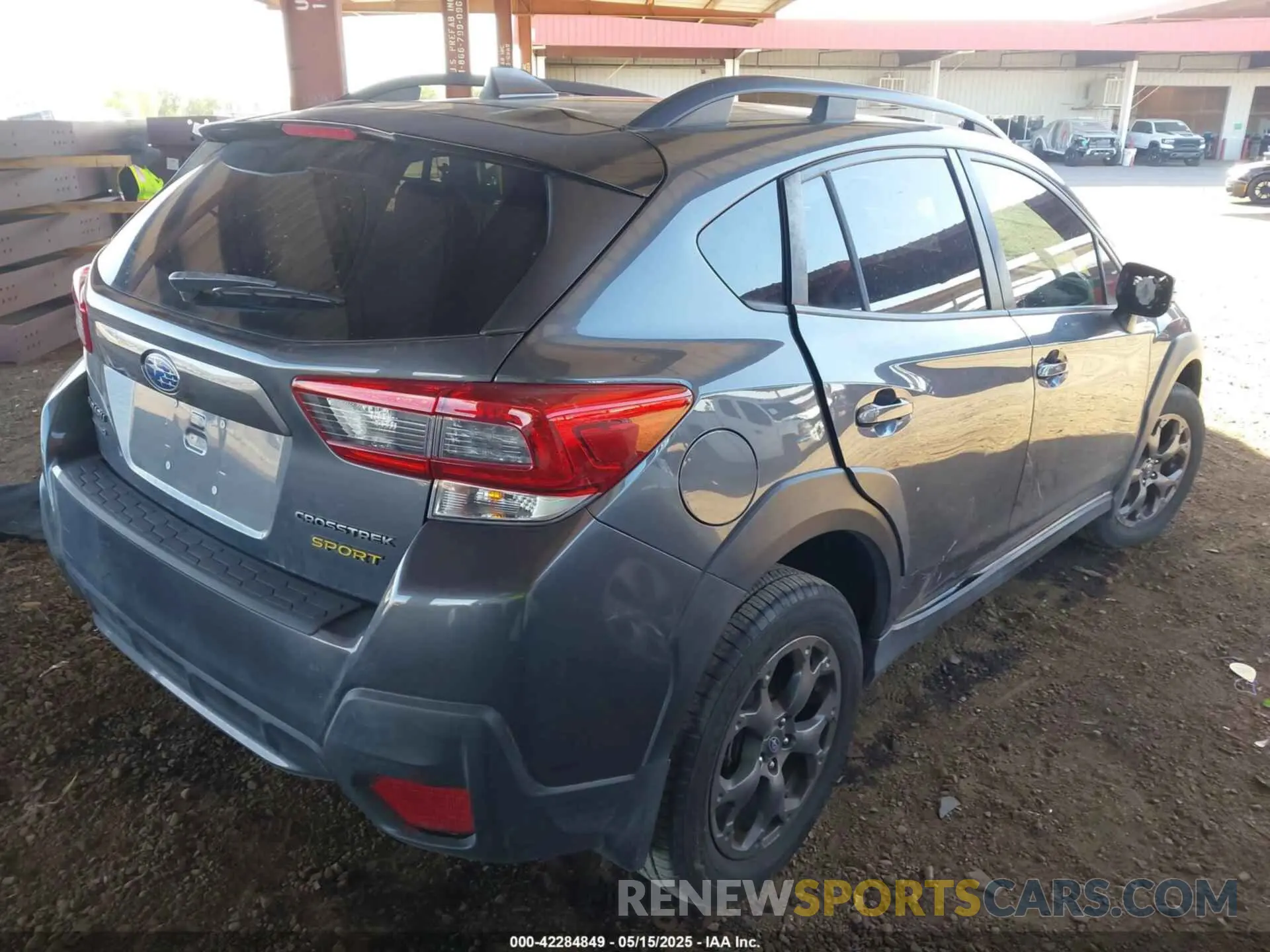 4 fotografías del automóvil dañado JF2GTHSC6MH300596 SUBARU CROSSTREK 2021