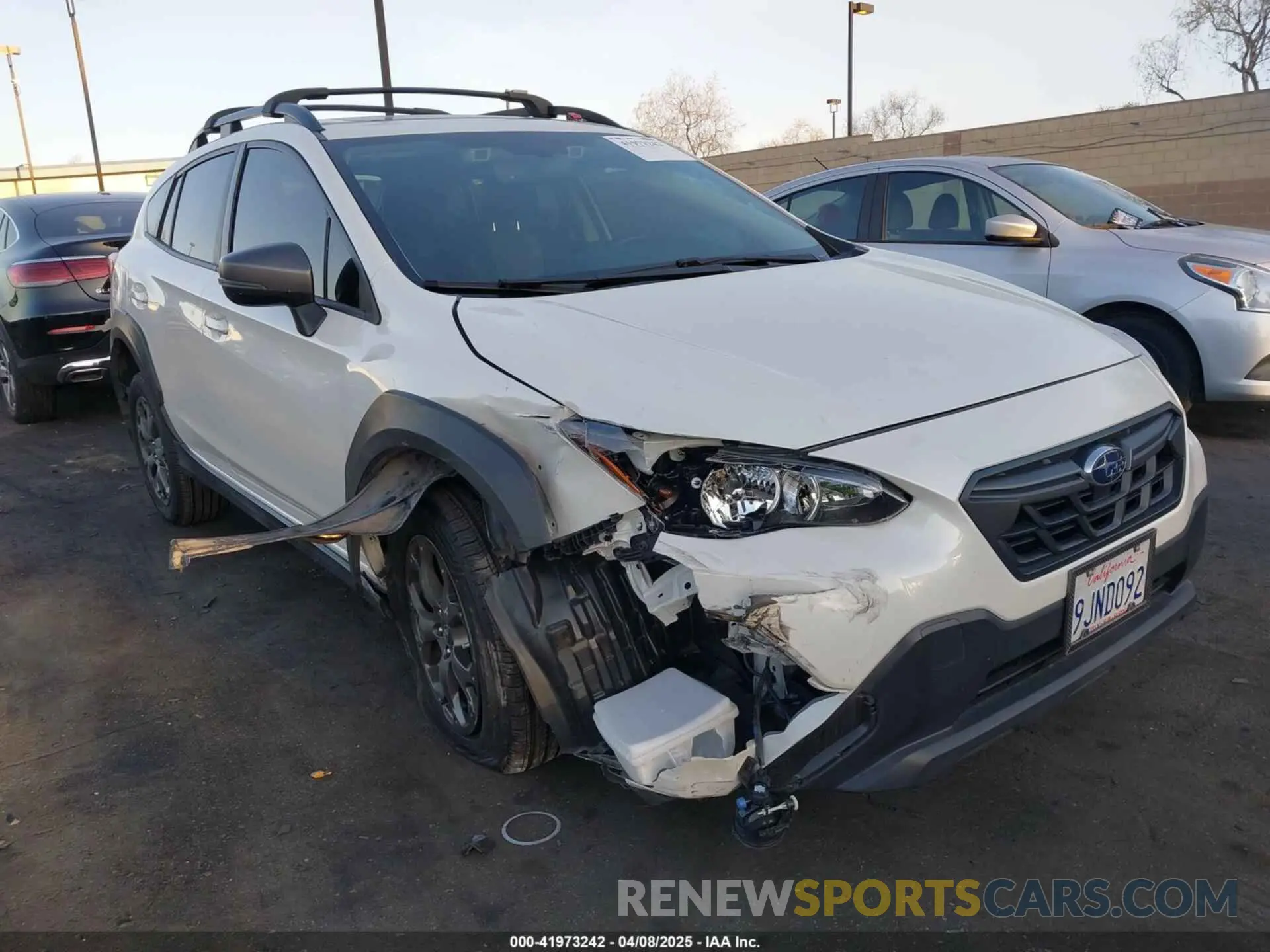 1 fotografías del automóvil dañado JF2GTHSC6MH395533 SUBARU CROSSTREK 2021