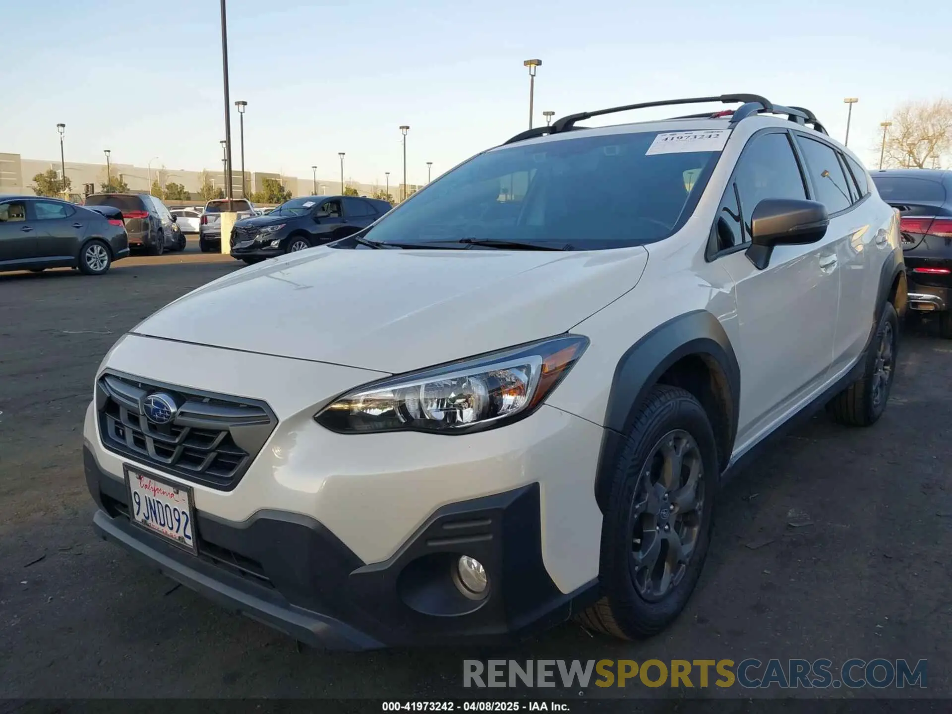 2 fotografías del automóvil dañado JF2GTHSC6MH395533 SUBARU CROSSTREK 2021