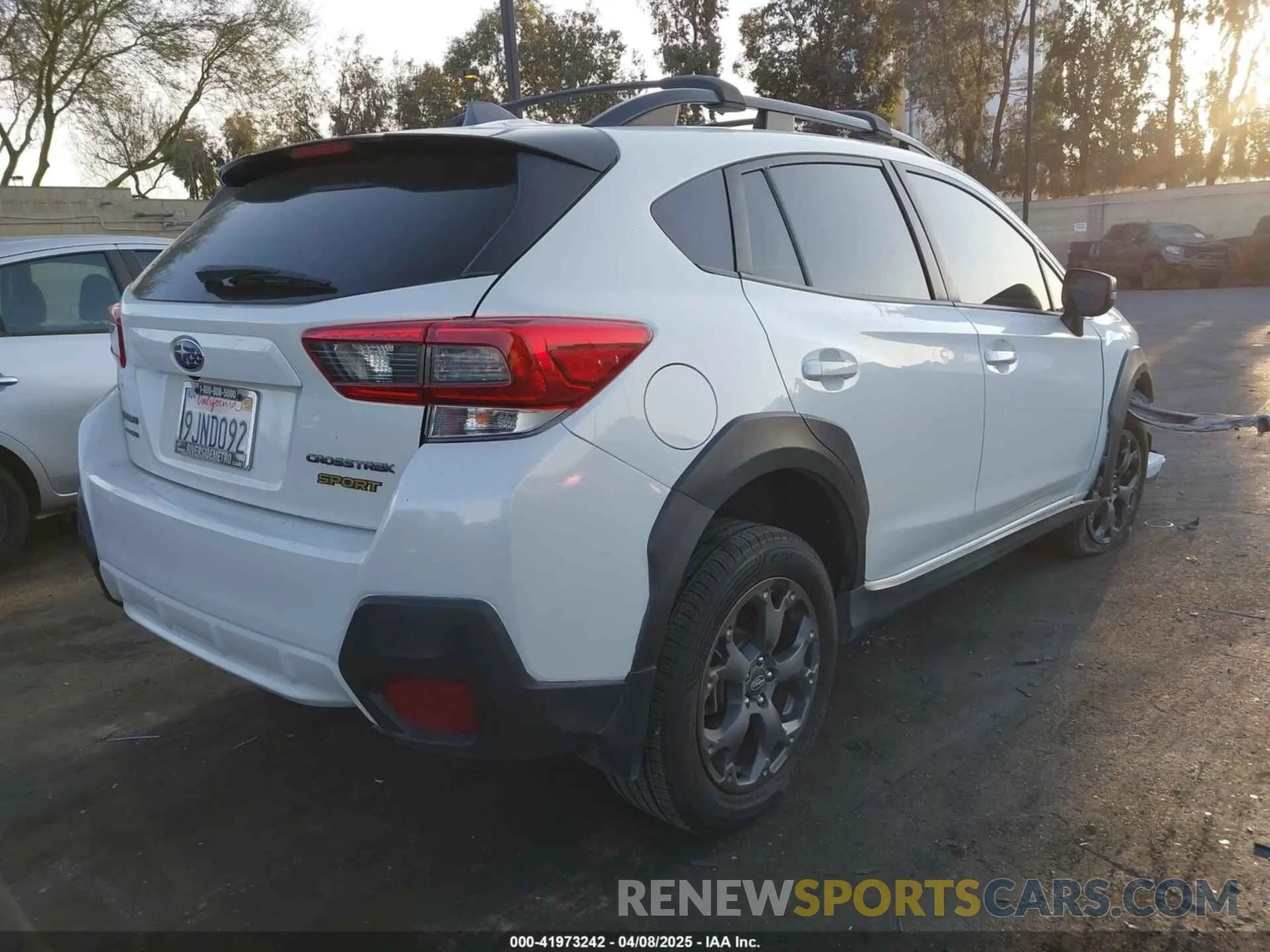 4 fotografías del automóvil dañado JF2GTHSC6MH395533 SUBARU CROSSTREK 2021