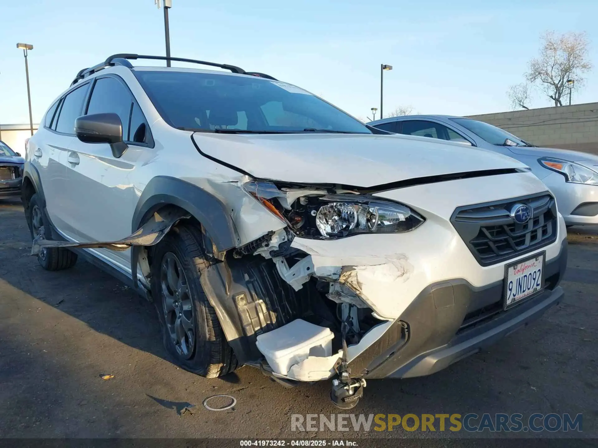 6 fotografías del automóvil dañado JF2GTHSC6MH395533 SUBARU CROSSTREK 2021