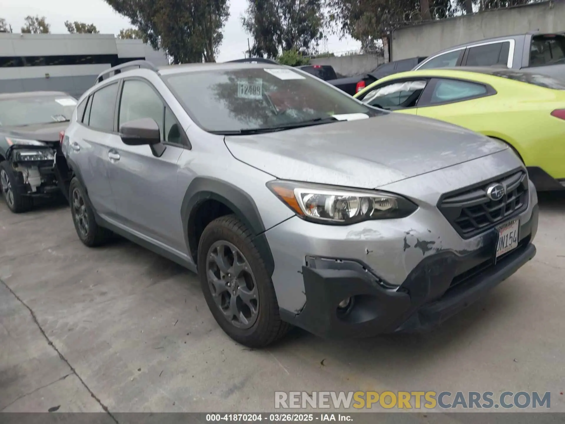 1 fotografías del automóvil dañado JF2GTHSC6MH673640 SUBARU CROSSTREK 2021