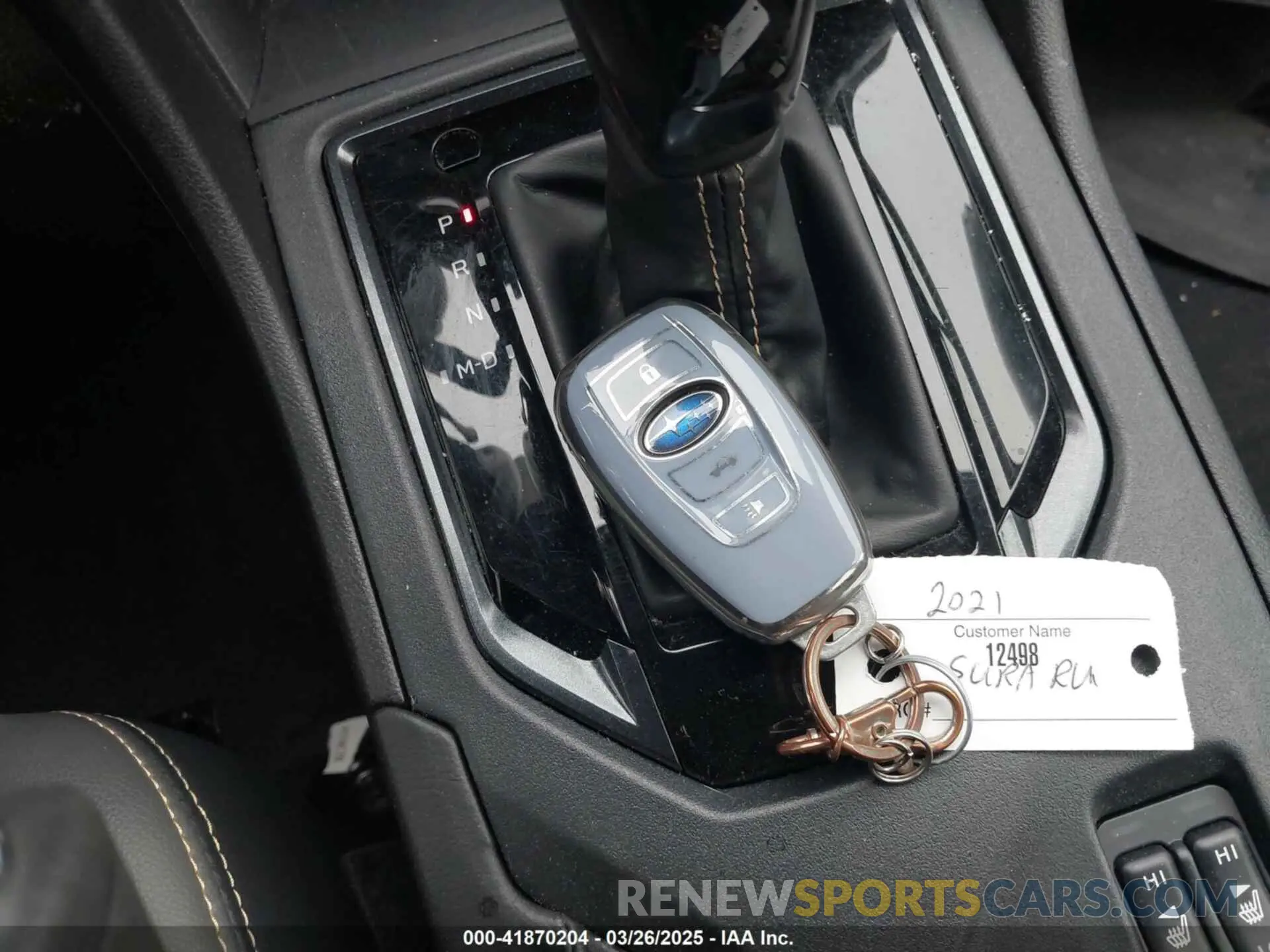 11 fotografías del automóvil dañado JF2GTHSC6MH673640 SUBARU CROSSTREK 2021
