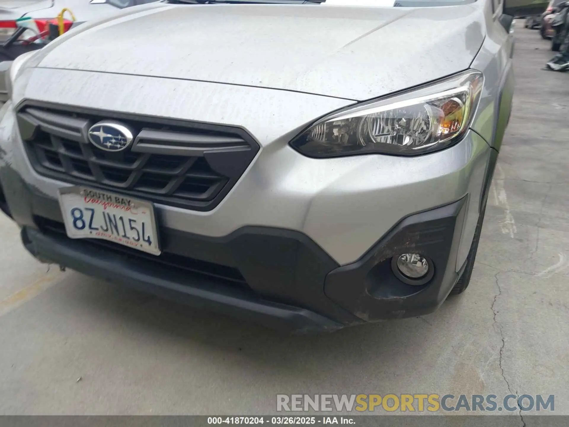 12 fotografías del automóvil dañado JF2GTHSC6MH673640 SUBARU CROSSTREK 2021