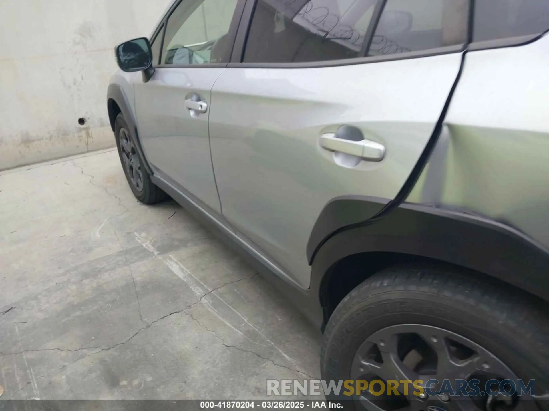 14 fotografías del automóvil dañado JF2GTHSC6MH673640 SUBARU CROSSTREK 2021