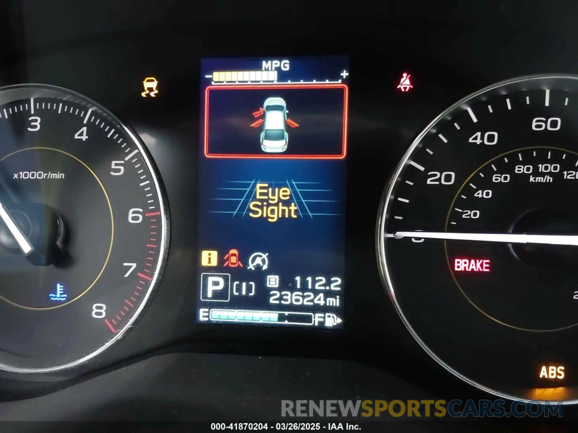 15 fotografías del automóvil dañado JF2GTHSC6MH673640 SUBARU CROSSTREK 2021