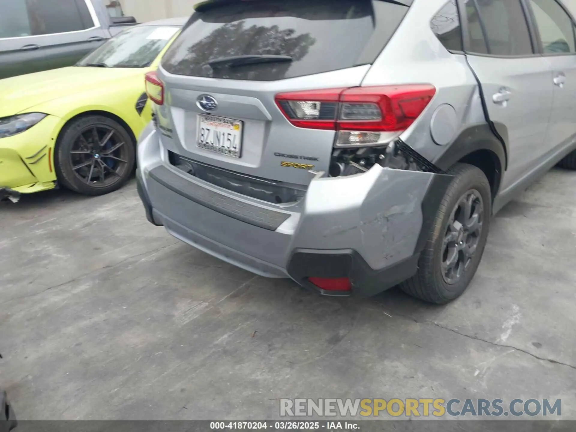 16 fotografías del automóvil dañado JF2GTHSC6MH673640 SUBARU CROSSTREK 2021