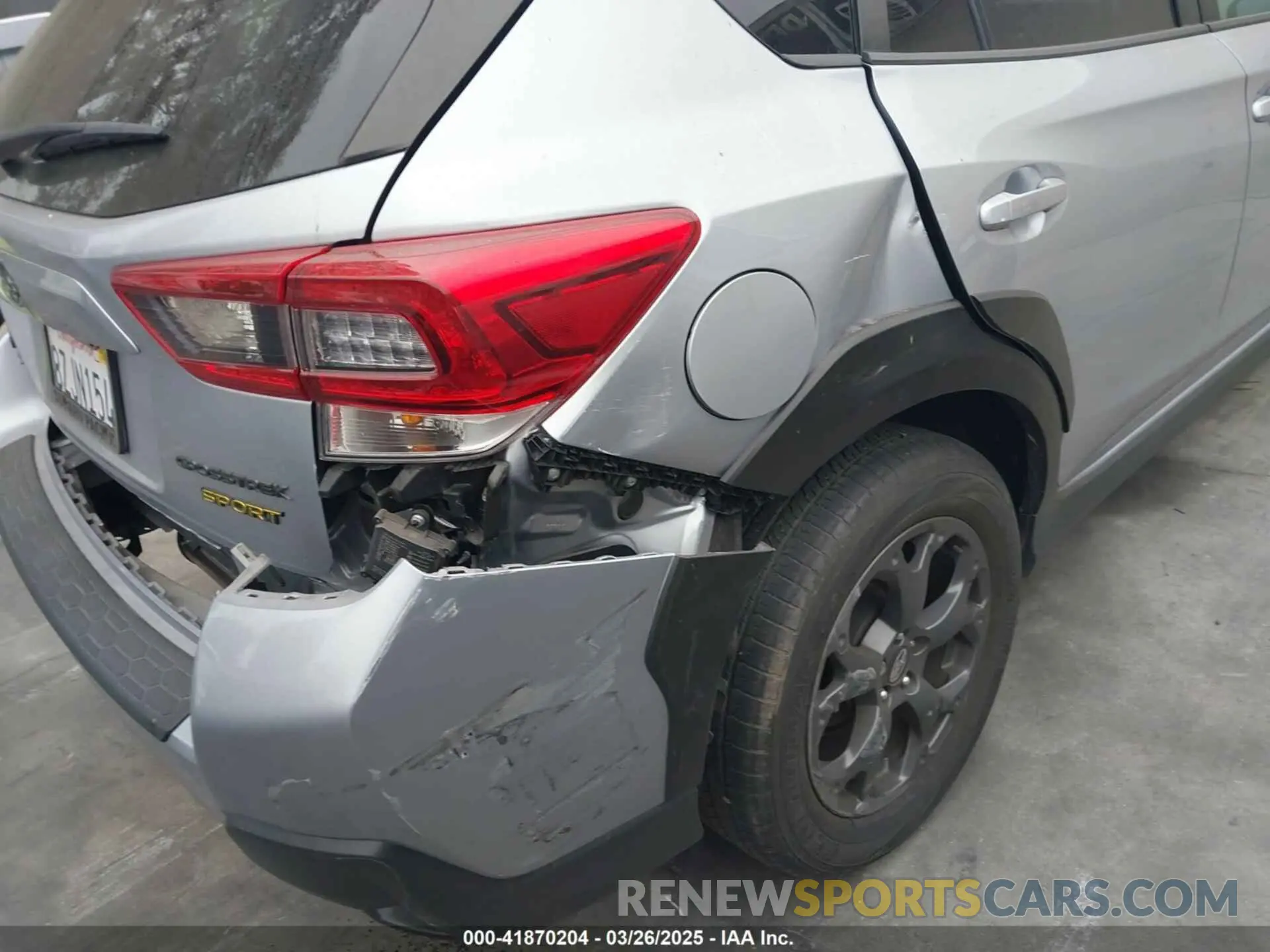 18 fotografías del automóvil dañado JF2GTHSC6MH673640 SUBARU CROSSTREK 2021