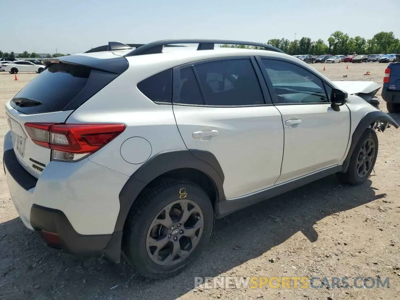 3 fotografías del automóvil dañado JF2GTHSC7MH373413 SUBARU CROSSTREK 2021