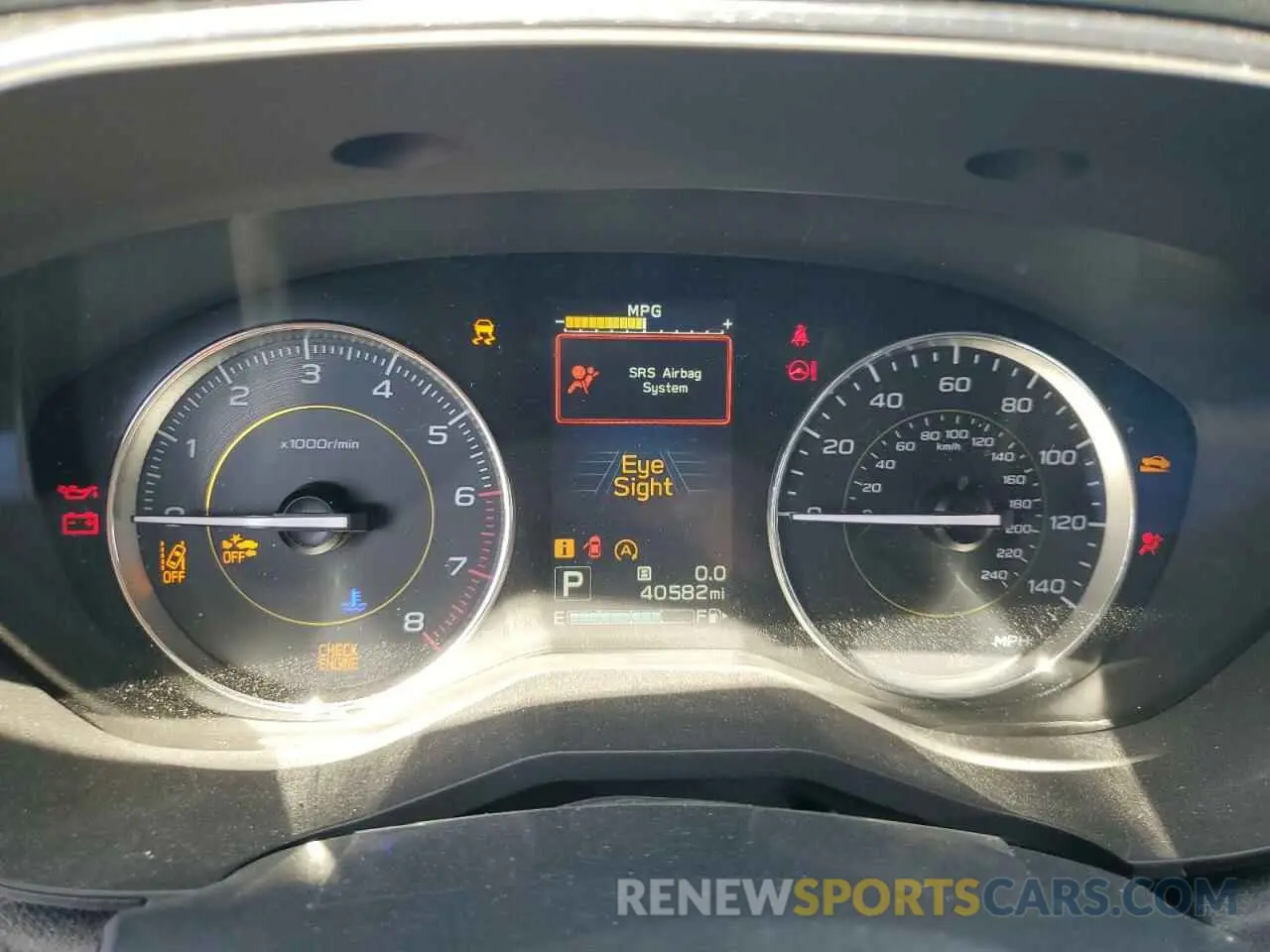 9 fotografías del automóvil dañado JF2GTHSC7MH373413 SUBARU CROSSTREK 2021