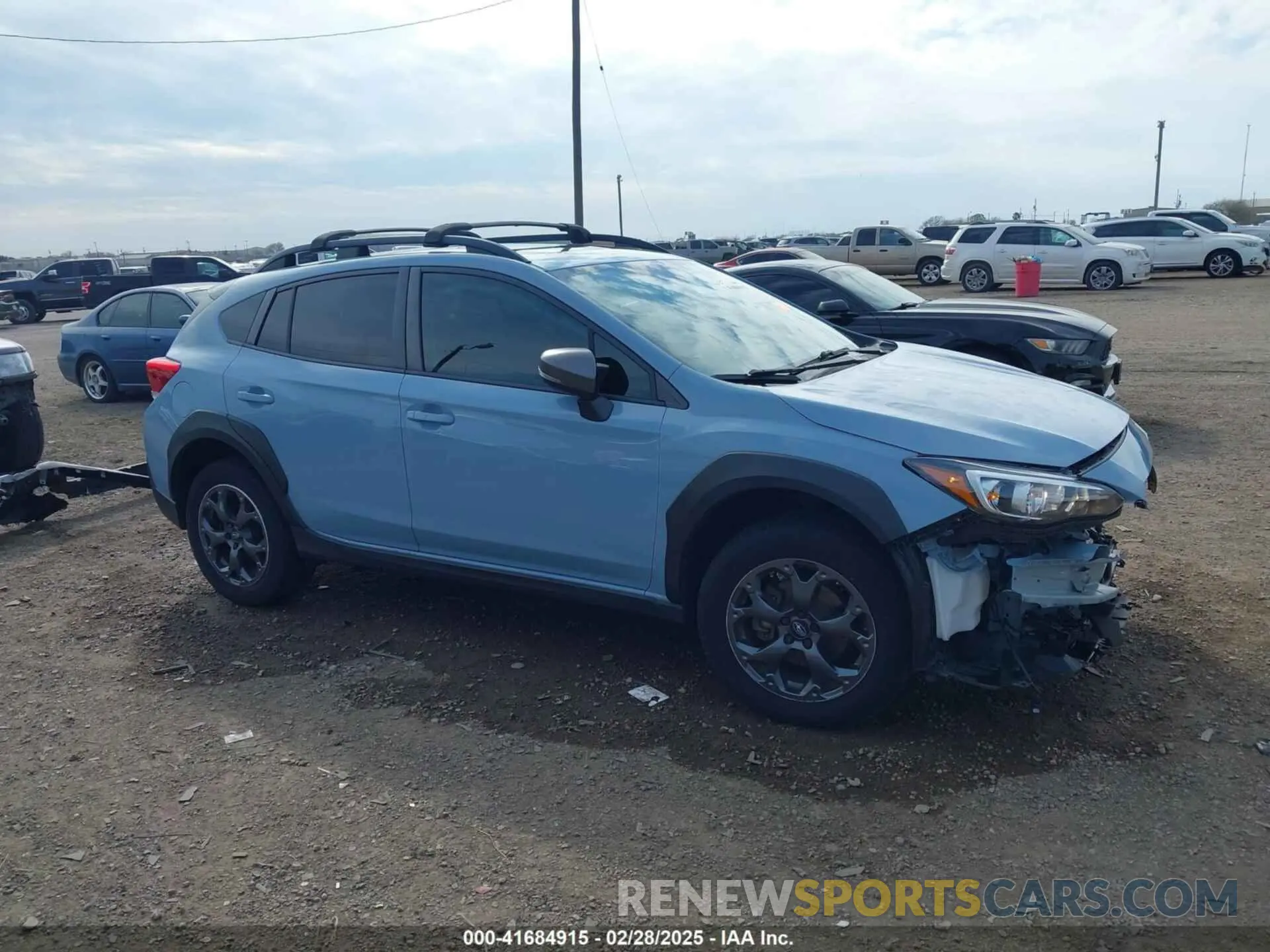 1 fotografías del automóvil dañado JF2GTHSC7MH388543 SUBARU CROSSTREK 2021