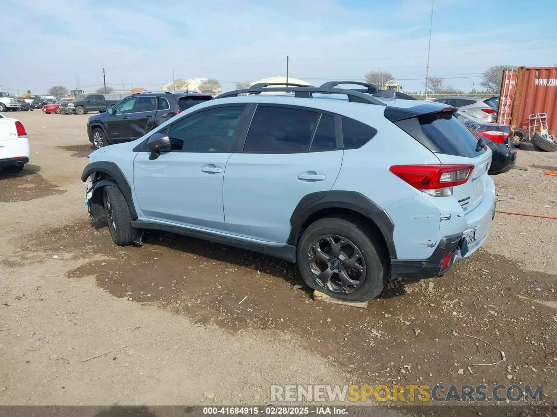 3 fotografías del automóvil dañado JF2GTHSC7MH388543 SUBARU CROSSTREK 2021