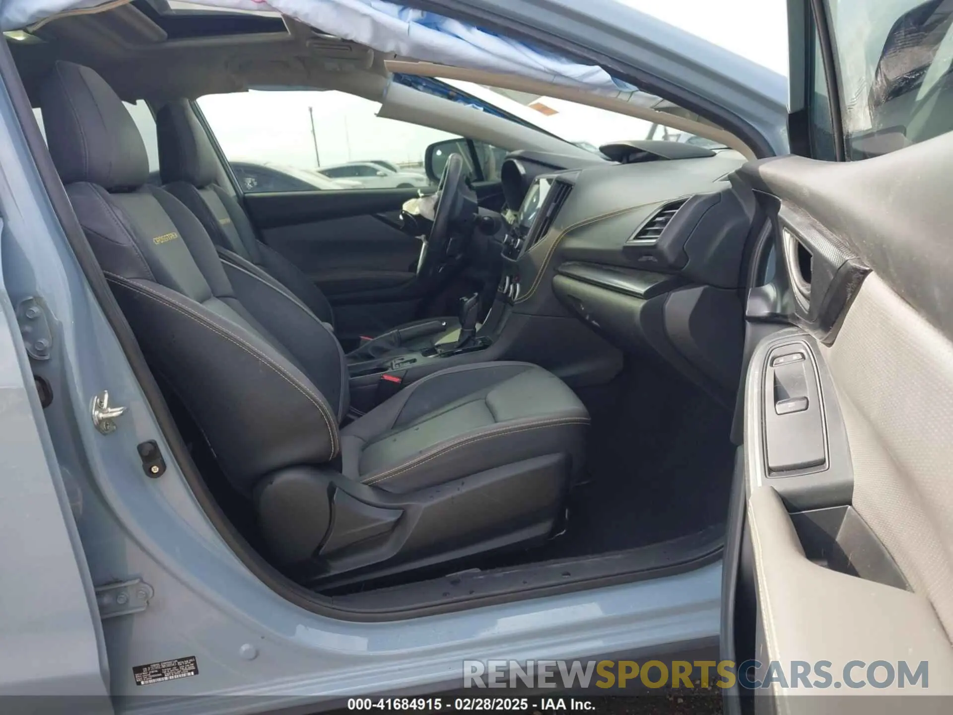 5 fotografías del automóvil dañado JF2GTHSC7MH388543 SUBARU CROSSTREK 2021