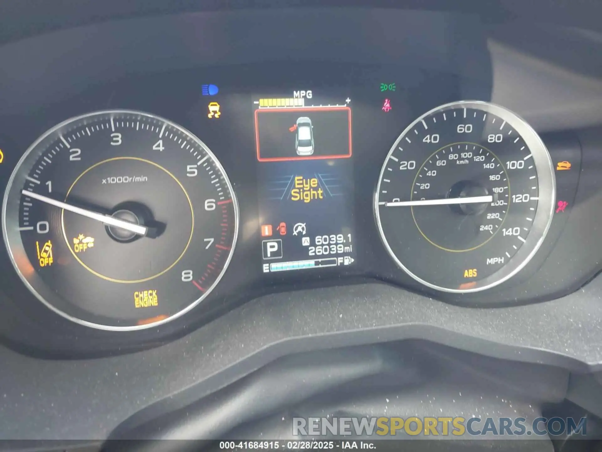 7 fotografías del automóvil dañado JF2GTHSC7MH388543 SUBARU CROSSTREK 2021