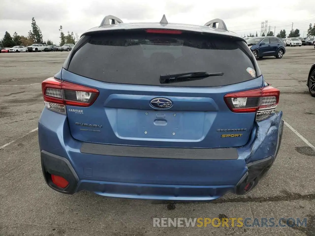 6 fotografías del automóvil dañado JF2GTHSC8MH238991 SUBARU CROSSTREK 2021