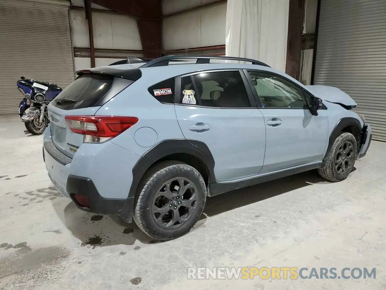 3 fotografías del automóvil dañado JF2GTHSC8MH258903 SUBARU CROSSTREK 2021
