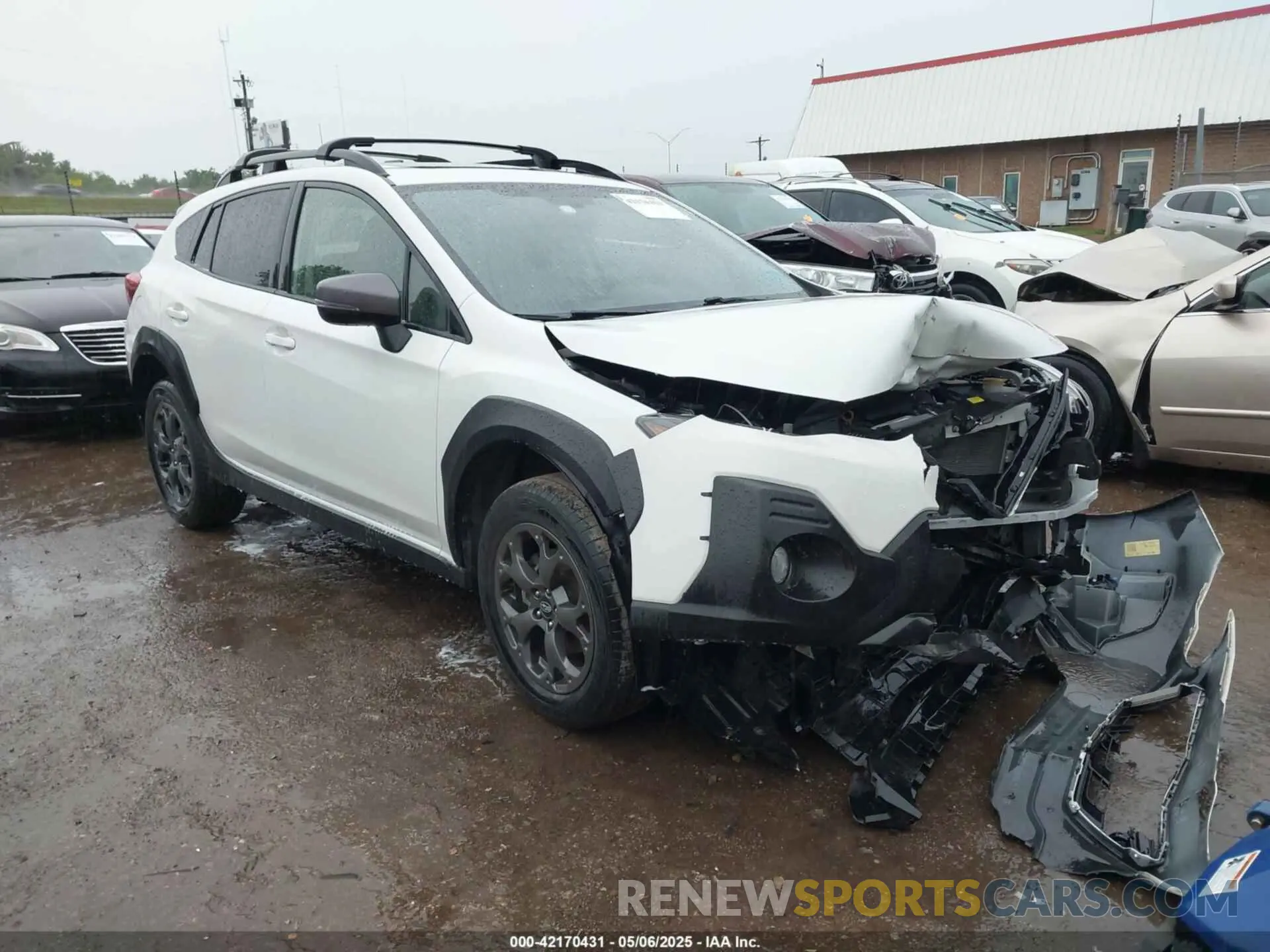1 fotografías del automóvil dañado JF2GTHSC8MH302382 SUBARU CROSSTREK 2021