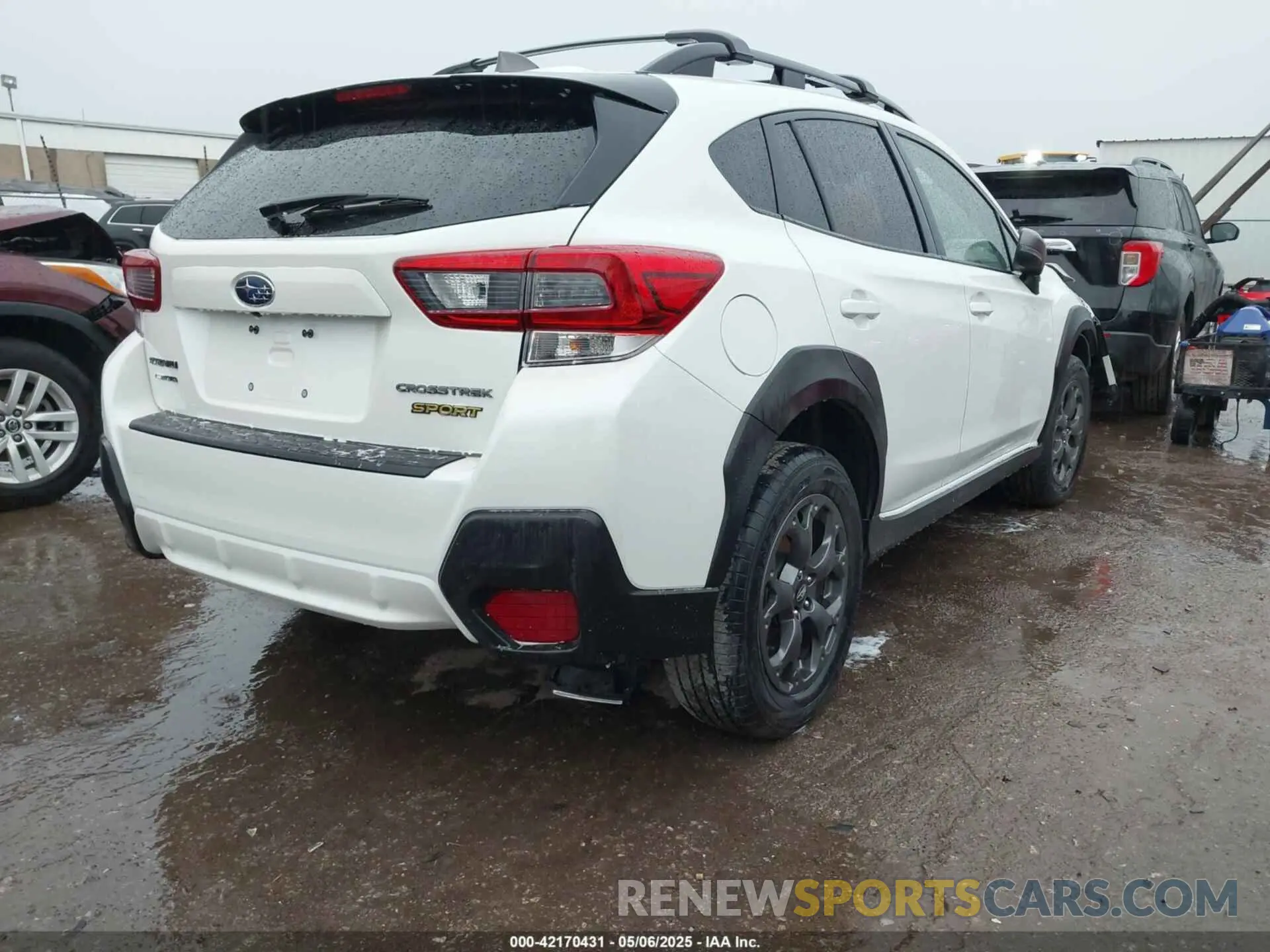 4 fotografías del automóvil dañado JF2GTHSC8MH302382 SUBARU CROSSTREK 2021