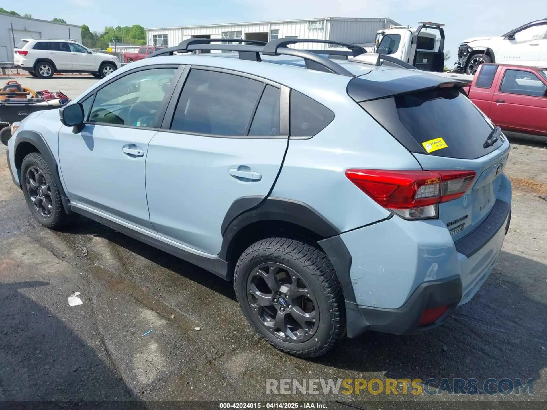 3 fotografías del automóvil dañado JF2GTHSC8MH336161 SUBARU CROSSTREK 2021